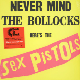 SEX PISTOLS - NEVER MIND THE BOLLOCKS 1977/2014 (SexPis77, 180 gm.) UNIVERSAL/EU MINT (0602537795635)