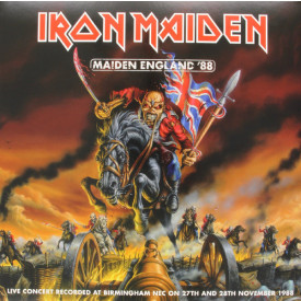 IRON MAIDEN - MAIDEN ENGLAND 88 - LIVE AT BIRMINGHAM NEC NOVEMBER 1988 2 LP Set 2013 (5099997361114) WARNER/EU MINT (5099997361114)