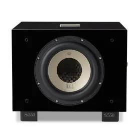 REL S550 Piano Black Lacquer