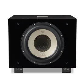 REL S850 Piano Black Lacquer