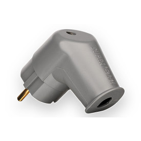 SUPRA MAINS PLUG SW-EU/ANGLED MALE BULK