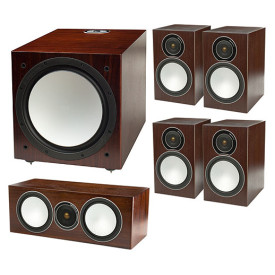 Monitor Audio Silver 100/50/c150/W12 set 5.1 walnut