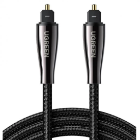 UGREEN AV108 Toslink-Toslink Optical Pro Audio Cable Braided, 1.5 m 70895