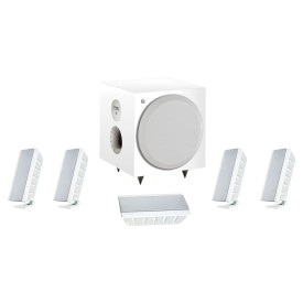 Triangle Set GALAXY 2 in 5.1 (5 sats + 1 Meteor 0.1TC) Piano White