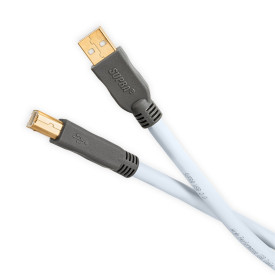 Supra USB 2.0 A-B BLUE 1M