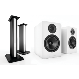 Acoustic Energy AE 1 Active & Stand piano white