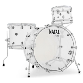 NATAL DRUMS ARCADIA ACRYLIC TRANSPARENT