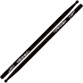 ZILDJIAN TRAVIS BARKER BLACK DRUMSTICKS WOOD BLACK