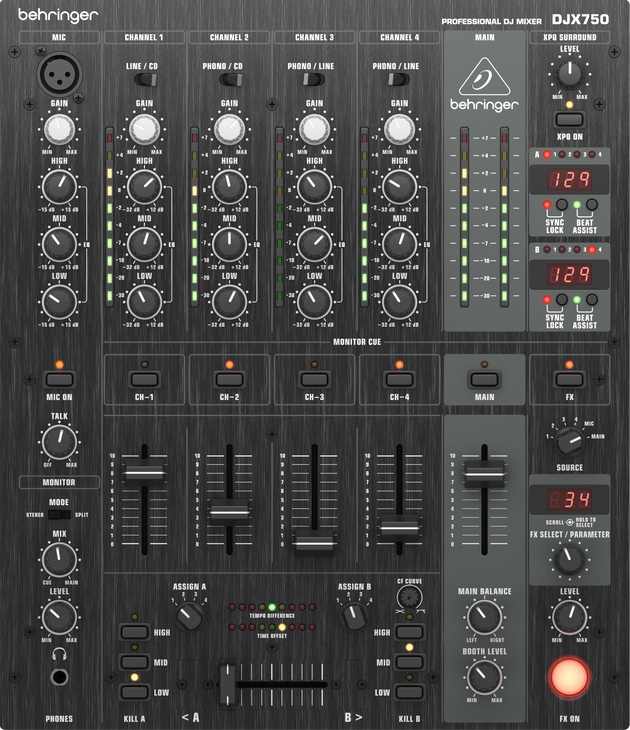 BEHRINGER DJX750