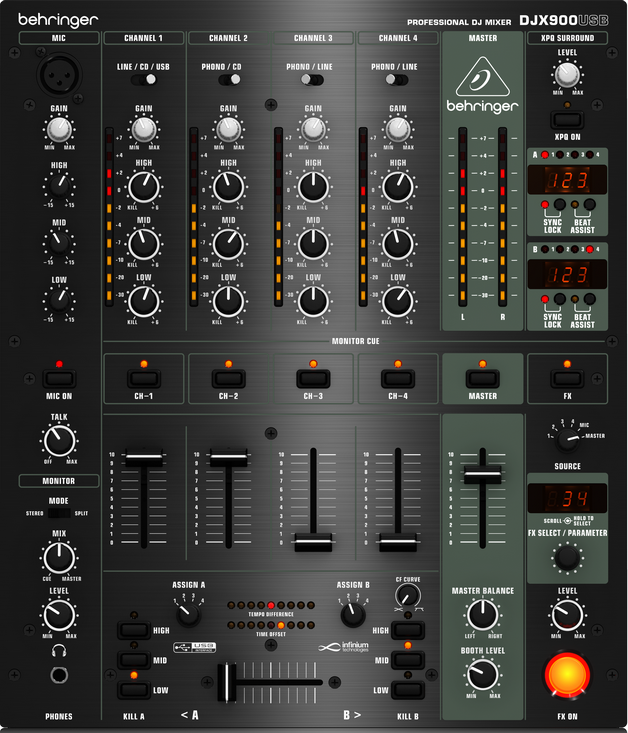 BEHRINGER DJX900USB