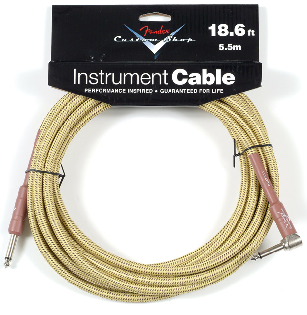FENDER CUSTOM SHOP PERFORMANCE CABLE 18 6 TW