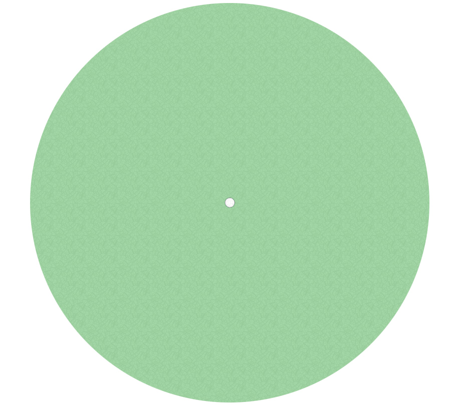 Pro-Ject FELT-MAT 280MM Neon Green