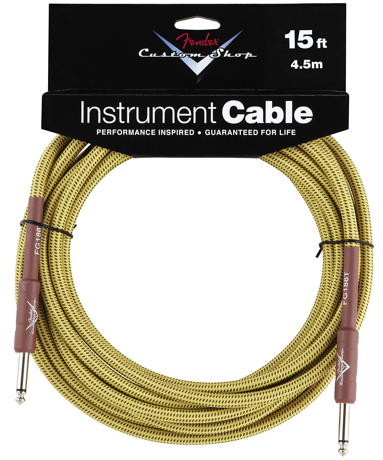 FENDER CUSTOM SHOP CABLE 15 TWEED
