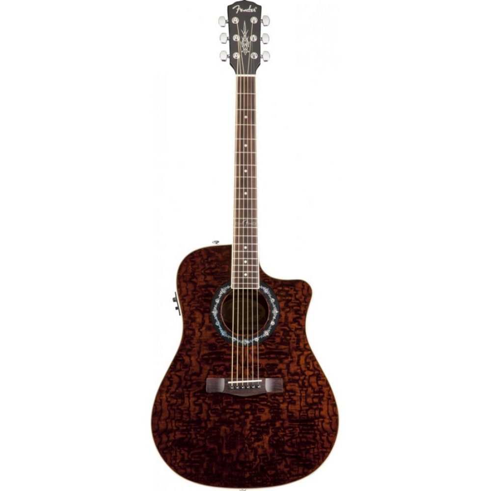 Fender T-BUCKET 300CE ASH TRANS DARK BROWN