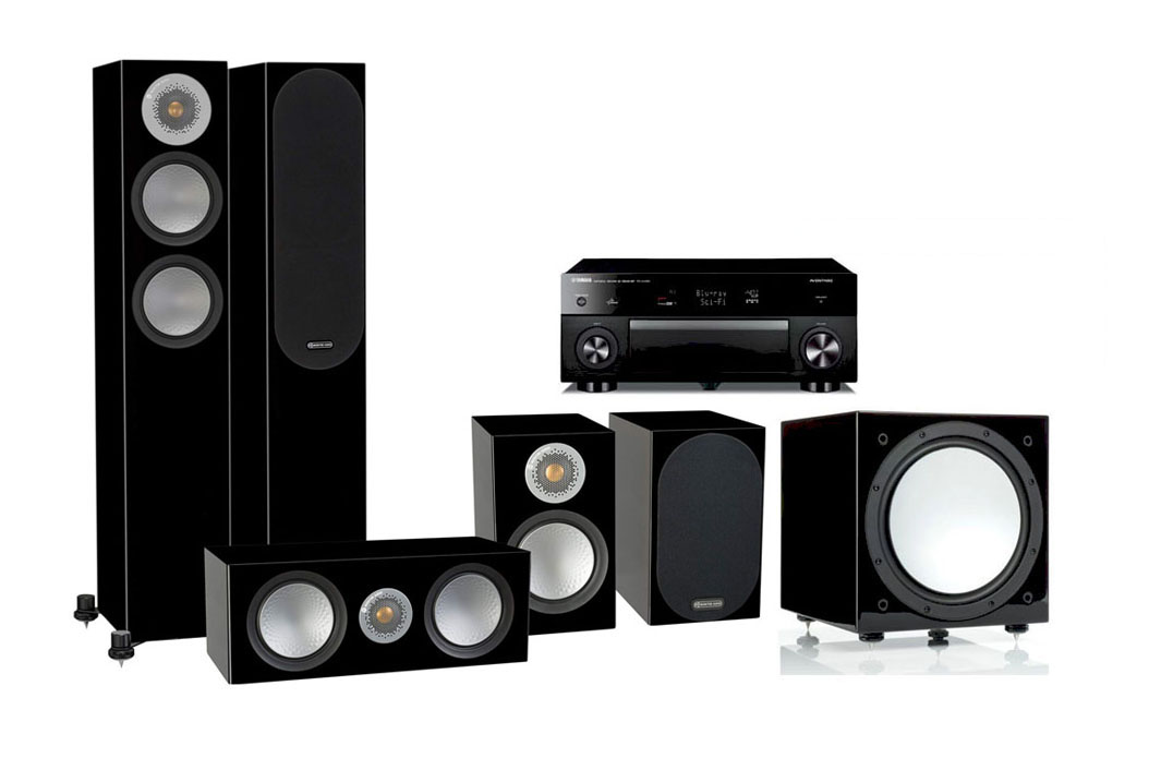 Yamaha RX-A1070 + Monitor Audio Silver 200 set
