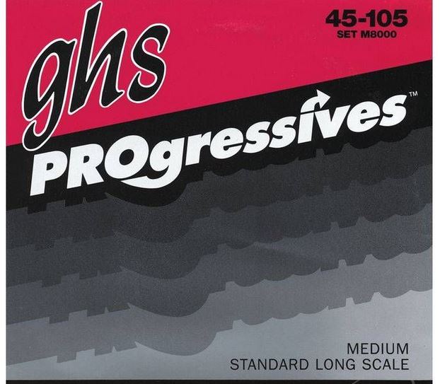 GHS STRINGS M8000 PROGRESSIVES