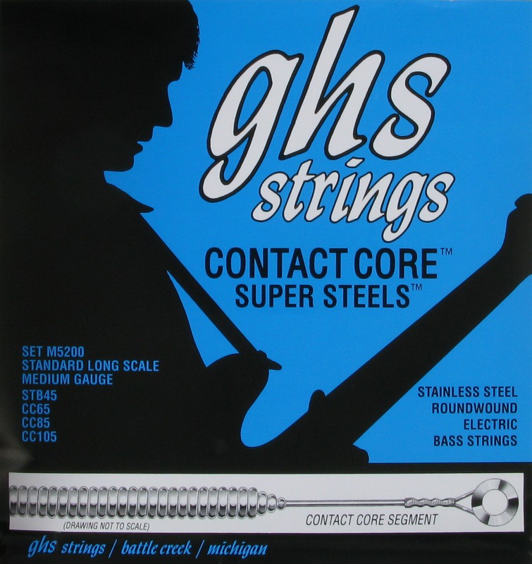 GHS STRINGS M5200 SUPERSTEEL