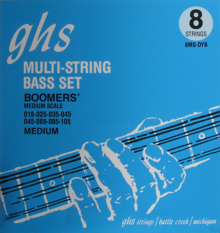 GHS STRINGS BOOMERS BASS SET