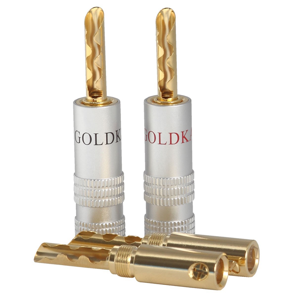 GOLDKABEL profi BFA-BANANA/HOHLBANANA PROFI 4шт.