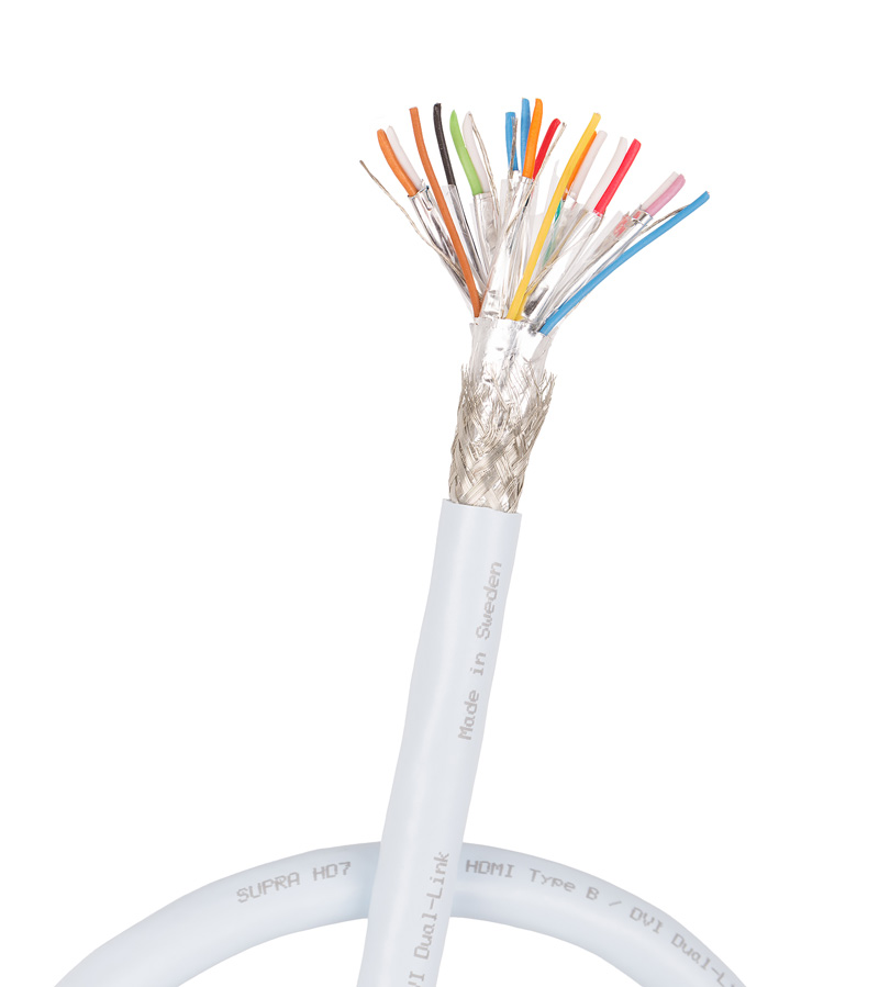 Supra HD7 HDMI-B/DVI DUAL-LINK BLUE B250