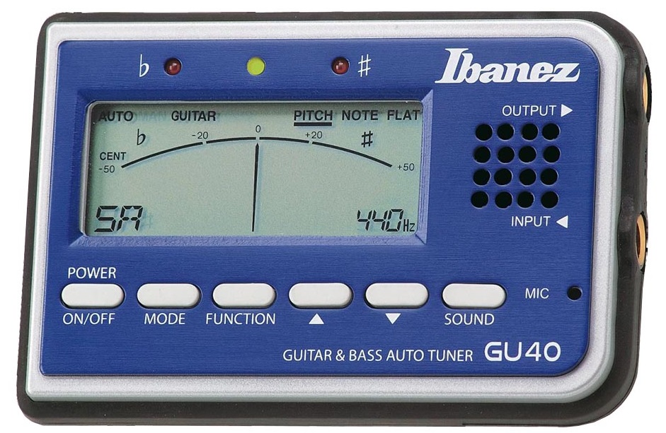 IBANEZ GU40 TUNER BLUE