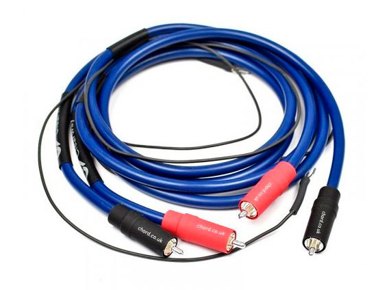 CHORD Clearway 2RCA to 2RCA Turntable (with fly lead) 1.2m