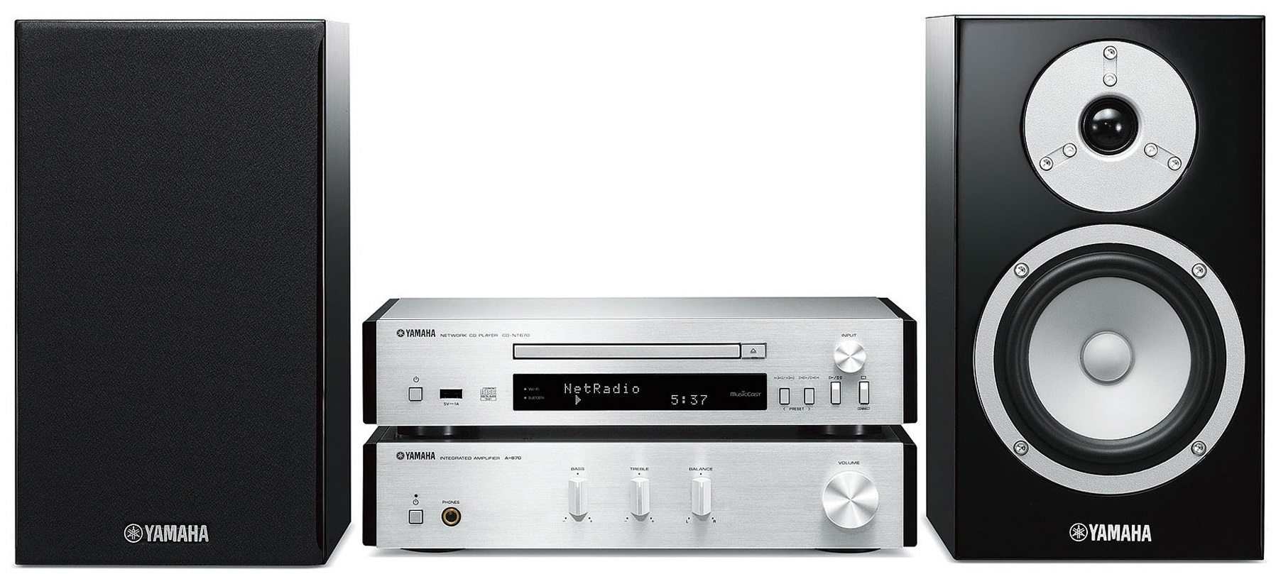 Yamaha MCR-N670 Silver