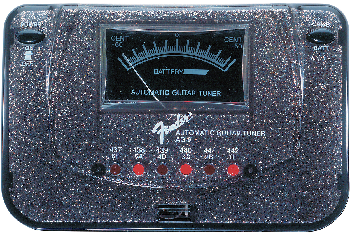 Fender AG6 BLACK SPARKLE EXP II