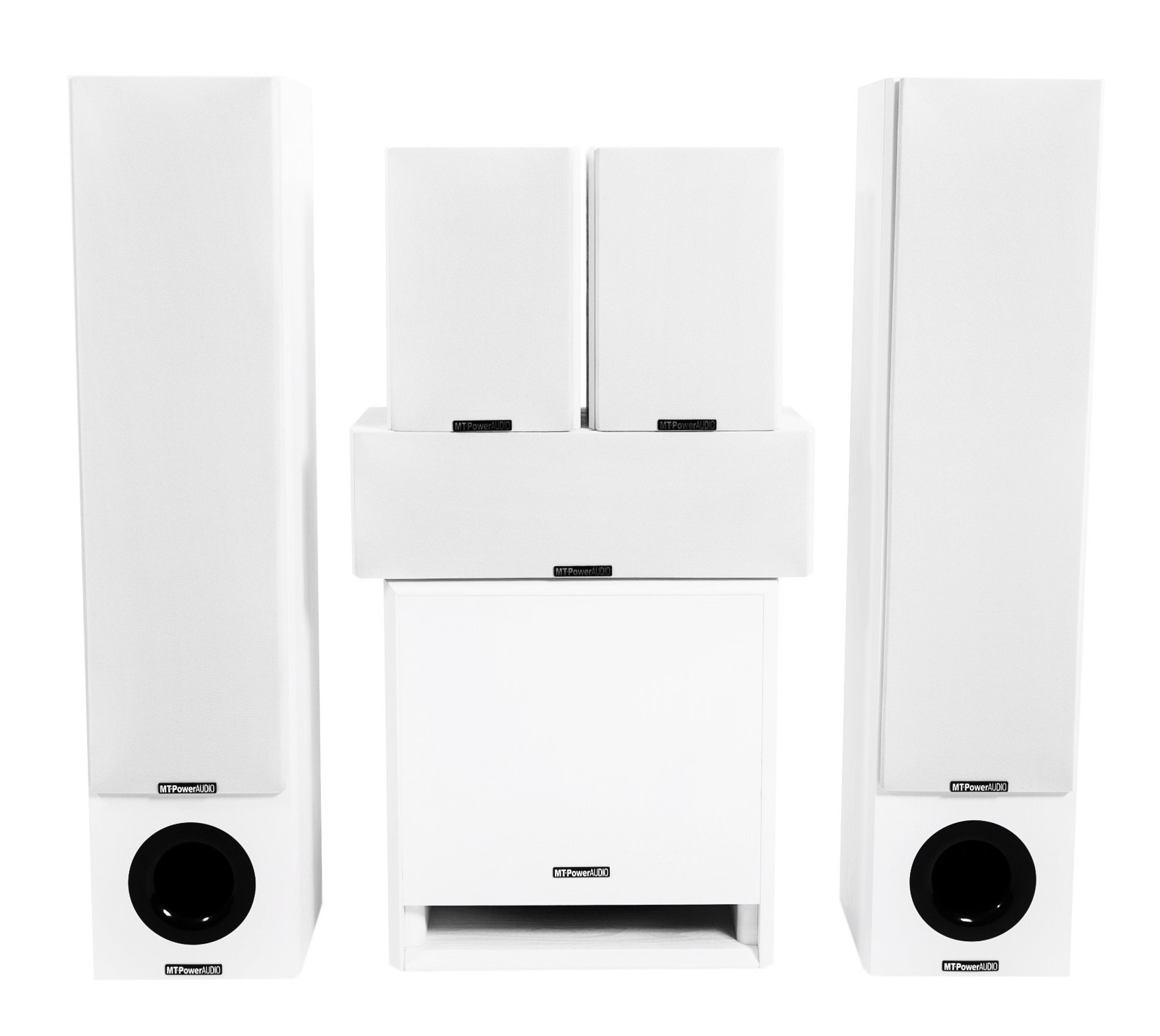 MT-Power PERFORMANCE XL (W) 5.1 White grills