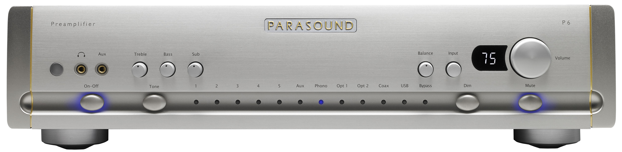 Parasound P 6 Silver