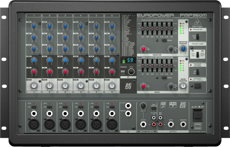 BEHRINGER PMP960M