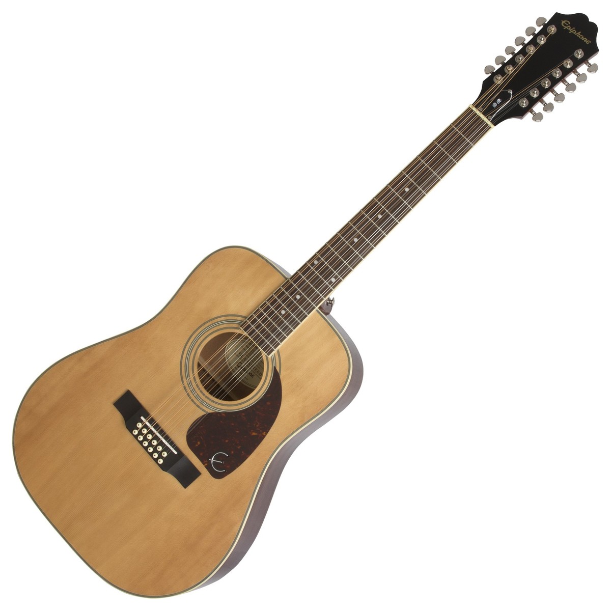 Epiphone DR-212 NATURAL CH HDWE