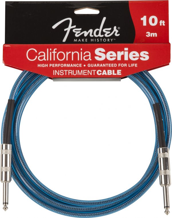 FENDER CALIFORNIA INSTRUMENT CABLE 10 LPB