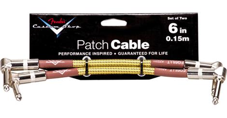 FENDER CUSTOM SHOP PERFORMANCE CABLE TWO PACK 6 TW