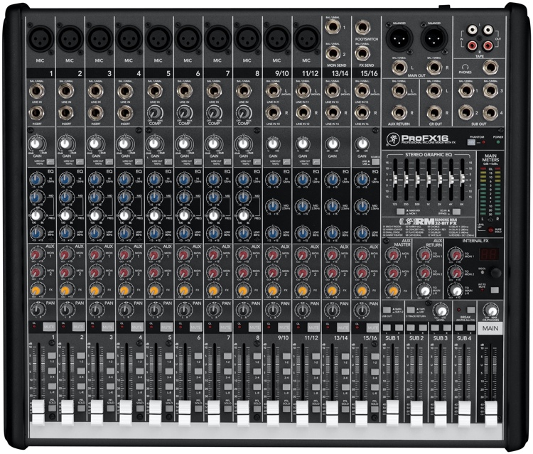 Mackie ProFX16