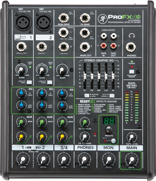 MACKIE PROFX4V2