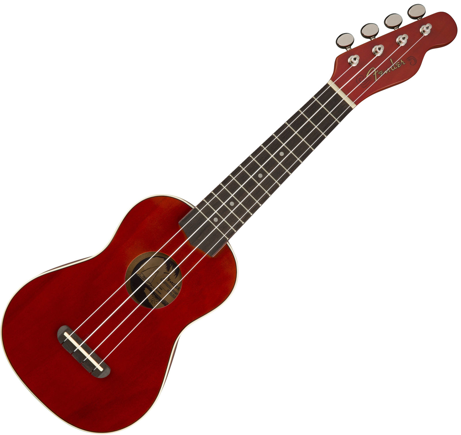 FENDER UKULELE VENICE SOPRANO CHERRY