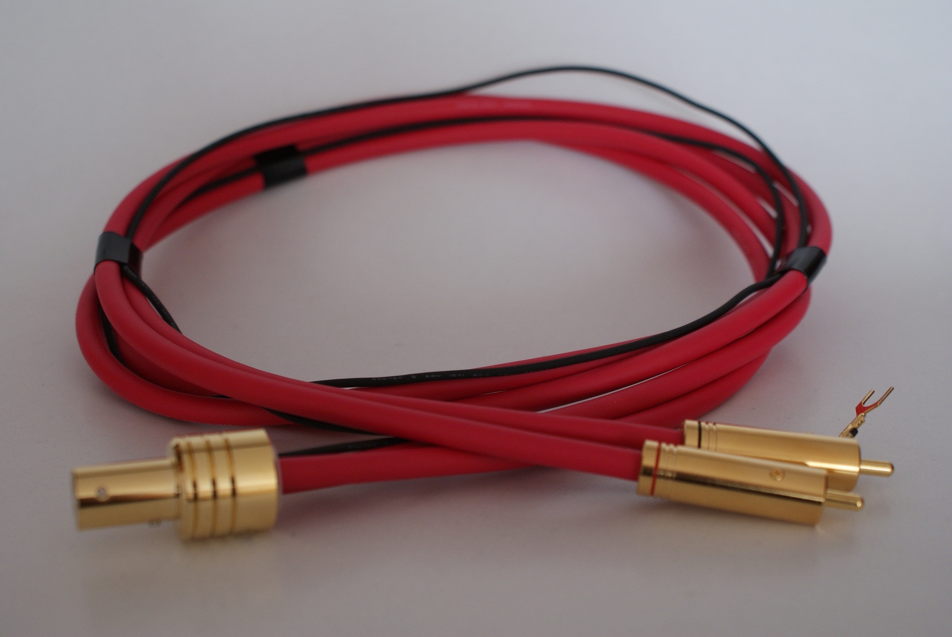 Tonar Tone arm High-End connection cable (Red)