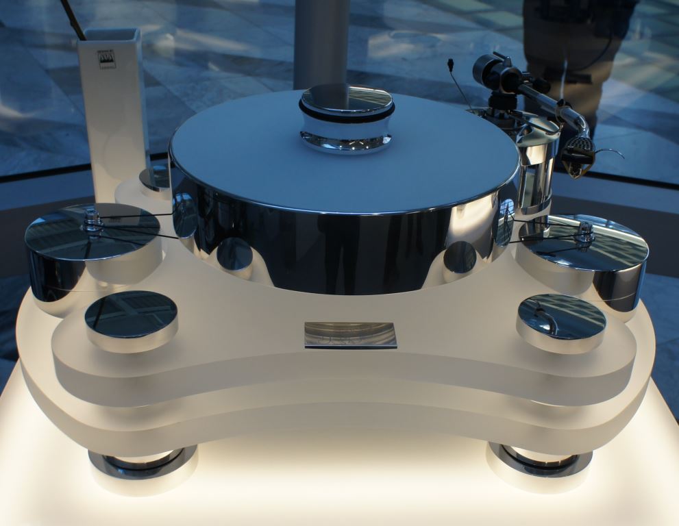 Transrotor ZET 1 MATT WHITE + M2 Reference + Basis for 2 motors + Disc 70mm