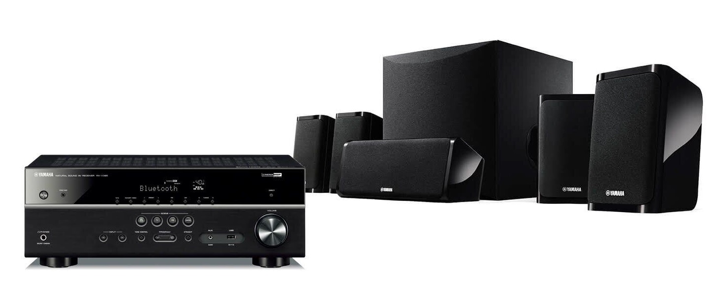 Yamaha Kino SYSTEM 3541 (RX-V385 + NS-P41) Black