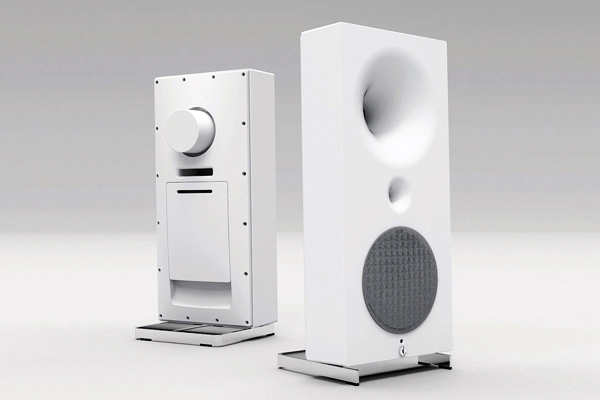 Рупорная мини-система от Avantgarde.