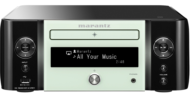 CD-микросистема Marantz M-CR611 MELODY MEDIA с Airplay, DAB/DAB+ и Bluetooth