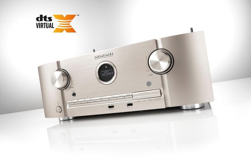 Технология DTS Virtual:X в AV ресиверах Marantz