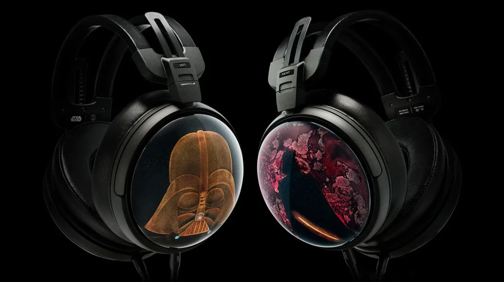 Навушники з дизайном Дарта Вейдера