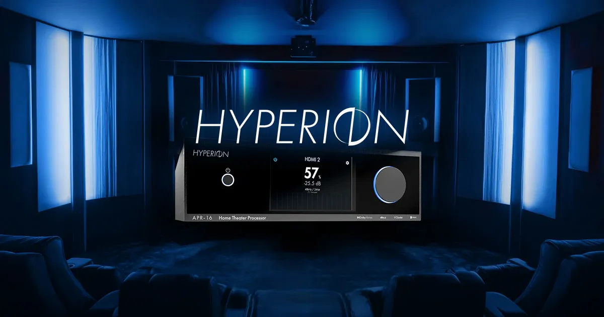 AudioControl Hyperion APR-16 — флагманський AV-процесор для домашнього кінотеатру нового покоління
