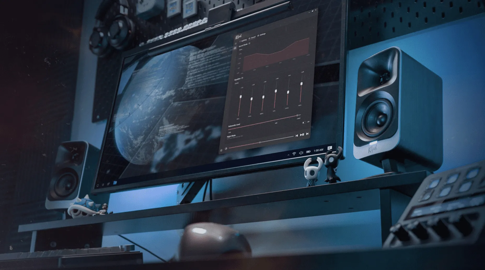 Klipsch выпустила настольную акстику ProMedia Lumina с эффектной подсветкой