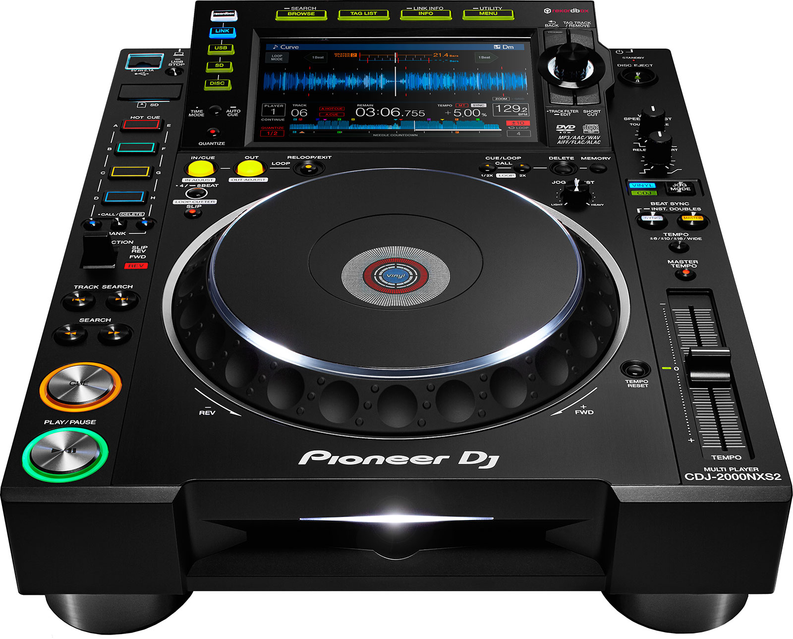 Pioneer CDJ-2000NXS2. Цена, купить DJ-проигрыватели (CD/USB) Pioneer ...